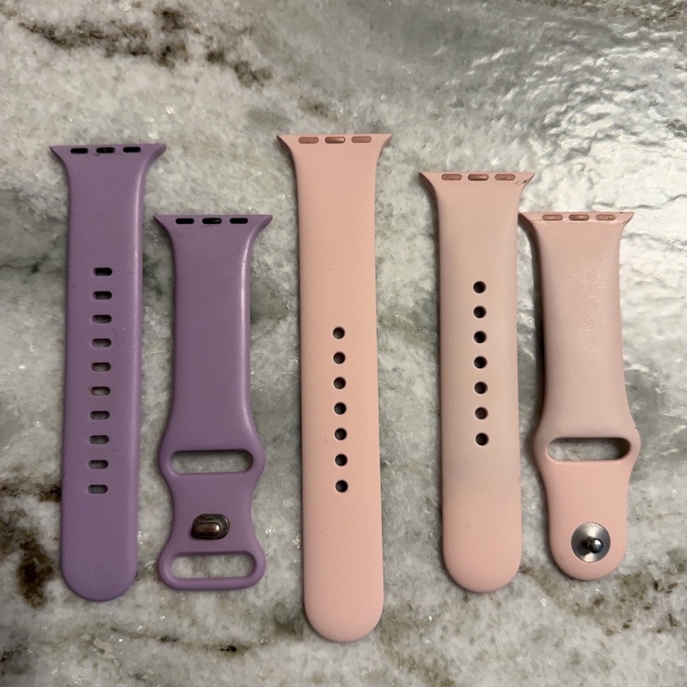 Pink original Apple Watch Band/Purple from amazon 40mm